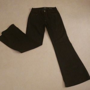 7 For All Mankind Dark Flared Jeans